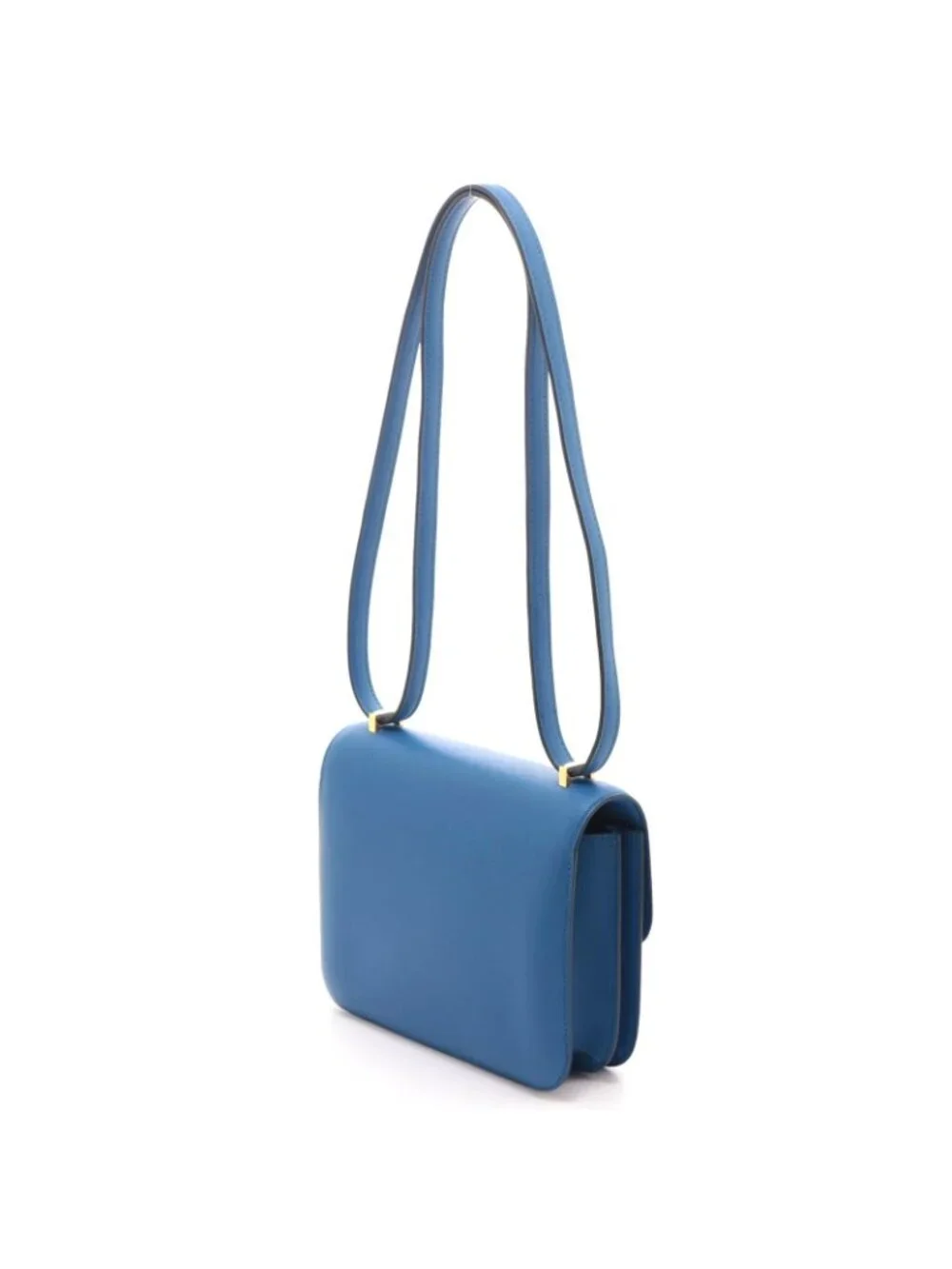 Hermes Constance 18 Miroir Blue France Shoulder Bag Veau Swift